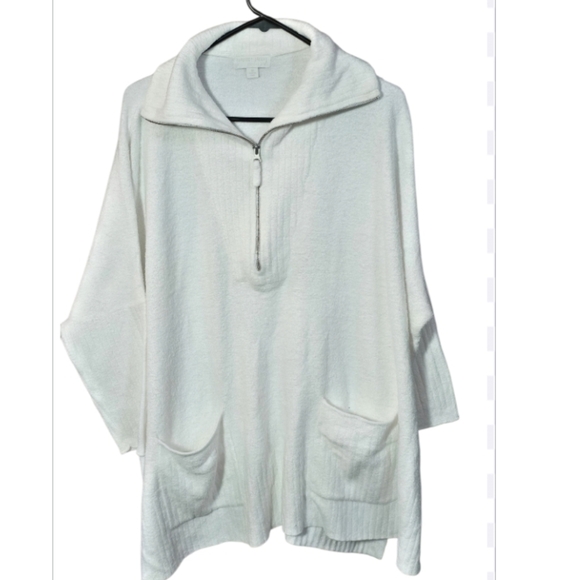 Barefoot Dreams Cozy Chic Half Zip Tunic - Picture 3 of 6